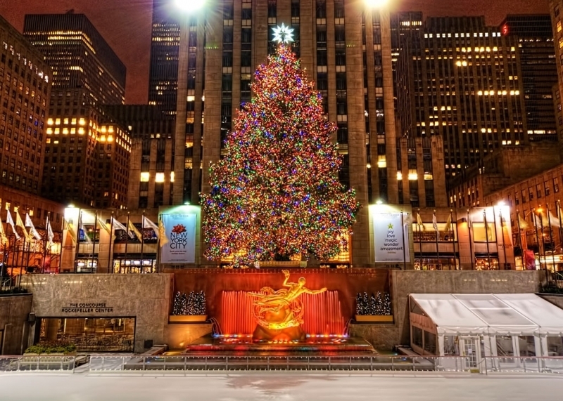 Rock Center Christmas Treee